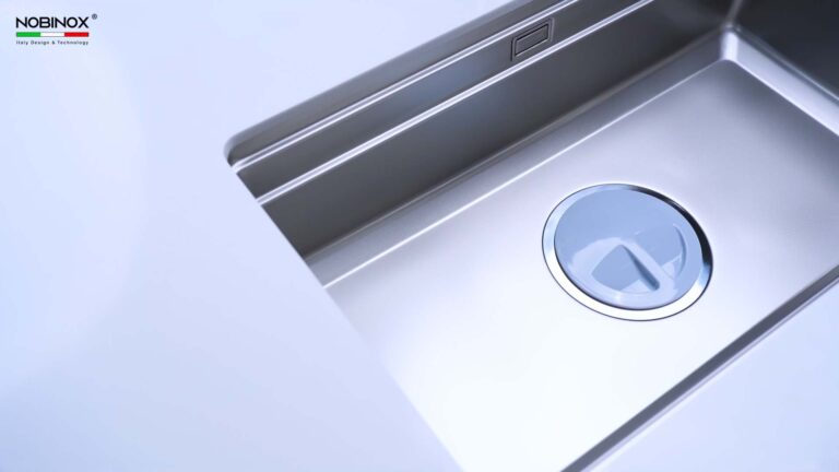 Chậu rửa bát inox NOBINOX LIRA NJ562D - Ảnh 8