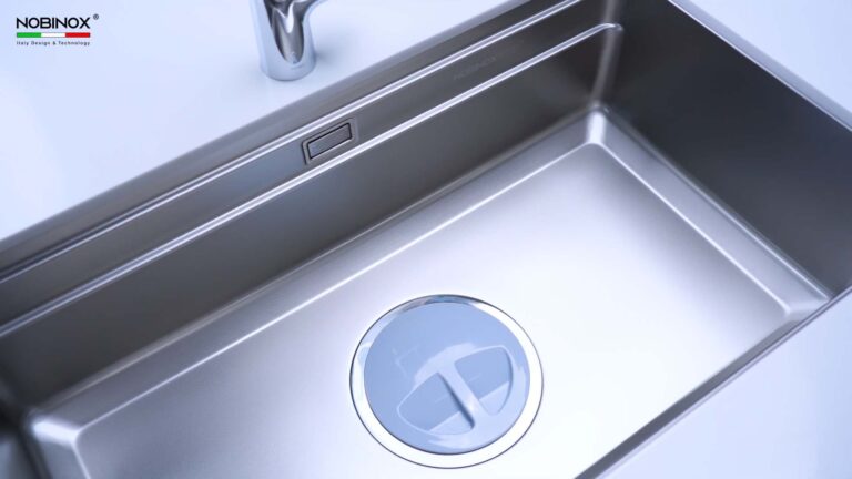 Chậu rửa bát inox NOBINOX LIRA NJ562D - Ảnh 10