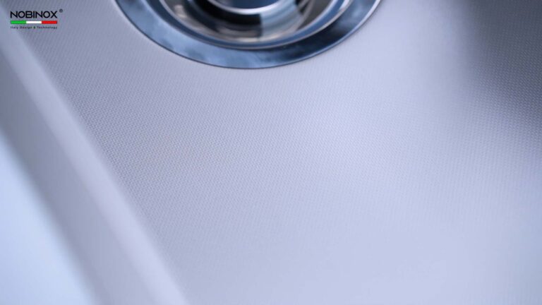 Chậu rửa bát inox NOBINOX LIRA NJ564D - Ảnh 11