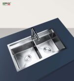 Chậu rửa bát inox NOBINOX LUMIA NJ508D - Ảnh 4