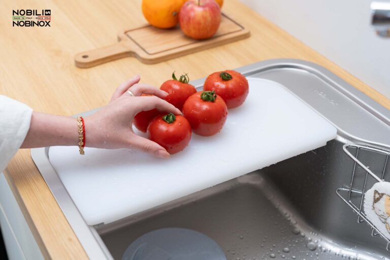 Chậu rửa bát inox NOBINOX ROSA NN975D - Ảnh 21