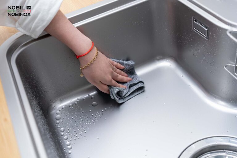 Chậu rửa bát inox NOBINOX ROSA NN975D - Ảnh 23