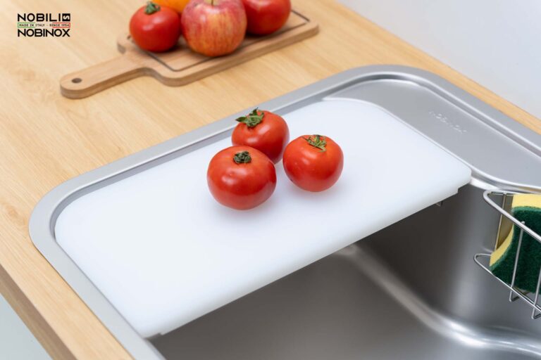 Chậu rửa bát inox NOBINOX ROSA NN975D - Ảnh 8