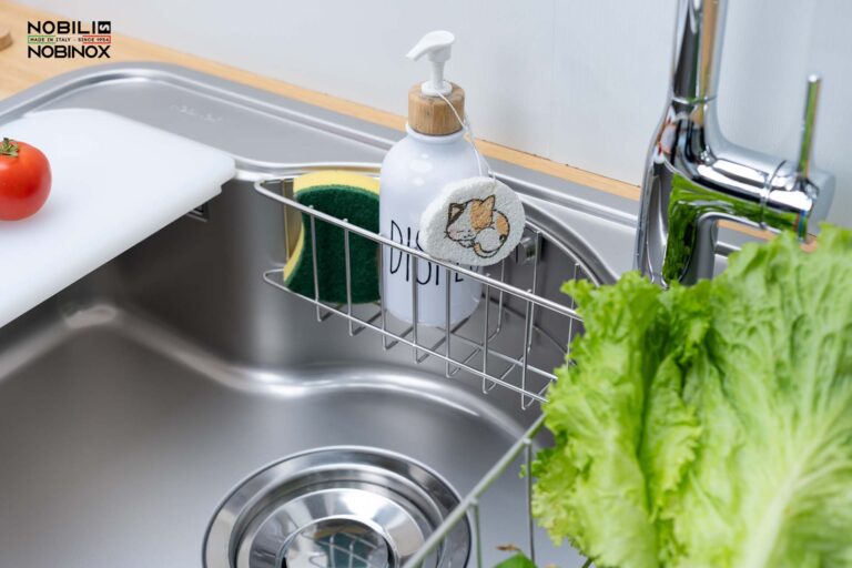 Chậu rửa bát inox NOBINOX ROSA NN975D - Ảnh 10