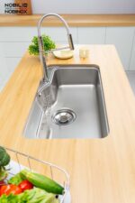 Chậu rửa bát inox NOBINOX ROSA NN995D - Ảnh 15