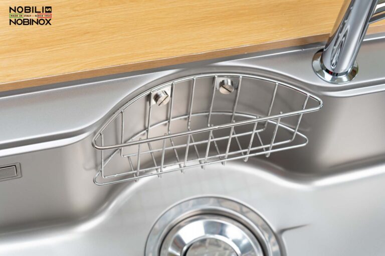 Chậu rửa bát inox NOBINOX ROSA NN995D - Ảnh 11