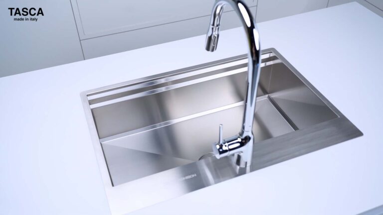 Chậu rửa bát inox NOBINOX TASCA STEP NT651T SA7000B - Ảnh 7