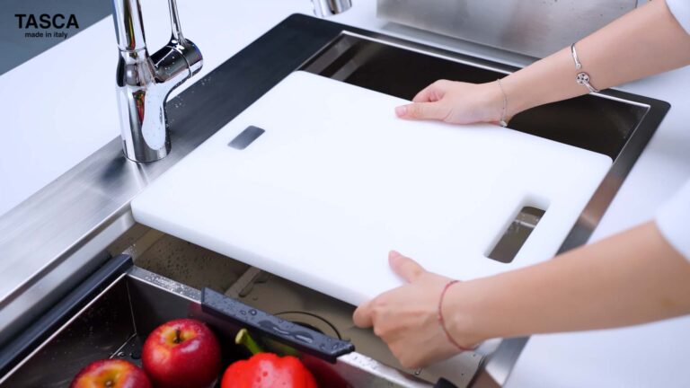 Chậu rửa bát inox NOBINOX TASCA STEP NT685T SA8000B - Ảnh 10