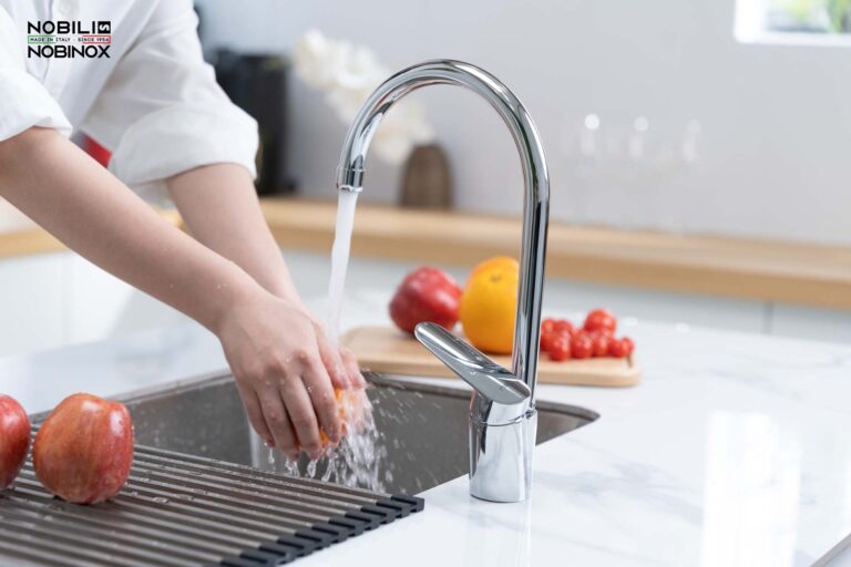 Vòi rửa bát NOBINOX BLUES NB188 BS101113CR - Ảnh 9