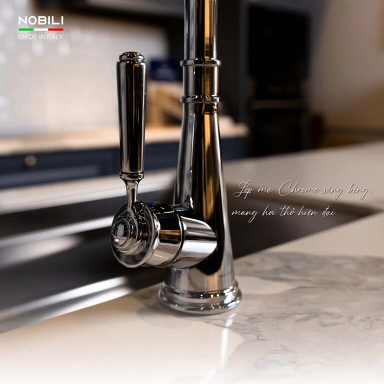 Vòi rửa bát NOBINOX CHARLIE NB254 CH75513CR - Ảnh 6