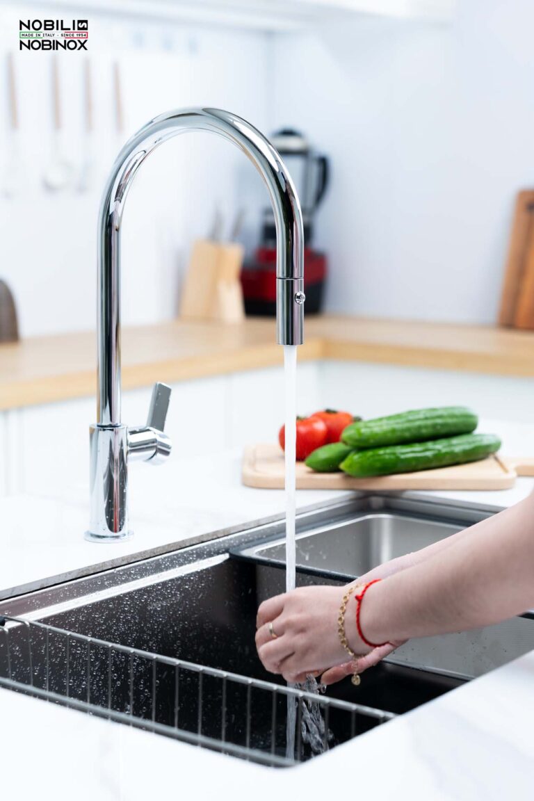 Vòi rửa bát NOBINOX FLAG NB205 FL961337CR - Ảnh 10