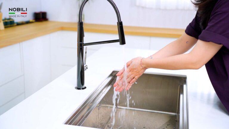 Vòi rửa bát NOBINOX LEVANTE NB306B MV123300FLP - Ảnh 10