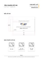 Chậu rửa bát inox KLUGER KF8121S dòng K200 - Ảnh 4