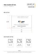 Chậu rửa bát inox KLUGER KU8121B dòng K200 - Ảnh 4