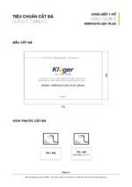 Chậu rửa bát inox KLUGER KW8181FS Plus dòng K800 - Ảnh 3