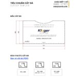 Chậu rửa bát inox KLUGER KW8191FS dòng K900 - Ảnh 3