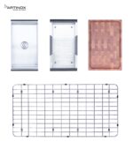 Chậu rửa bát inox NOBINOX ARTINOX NEWGO NA830 00008ALGI81 - Ảnh 3