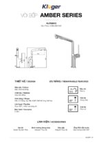 Vòi rửa bát KLUGER KLF0001C - Ảnh 4