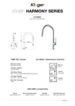 Vòi rửa bát KLUGER KLF0002C - Ảnh 4