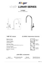 Vòi rửa bát KLUGER KLF0006C - Ảnh 4
