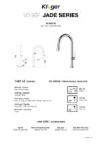 Vòi rửa bát KLUGER KLF0010C - Ảnh 4