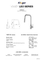 Vòi rửa bát KLUGER KLF0011C - Ảnh 3