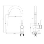 Vòi rửa bát KLUGER KLF0021C - Ảnh 2