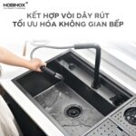 Chậu rửa bát inox NOBINOX LUMIA NJ510B - Ảnh 6