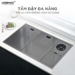 Chậu rửa bát inox NOBINOX LUMIA NJ511B - Ảnh 6
