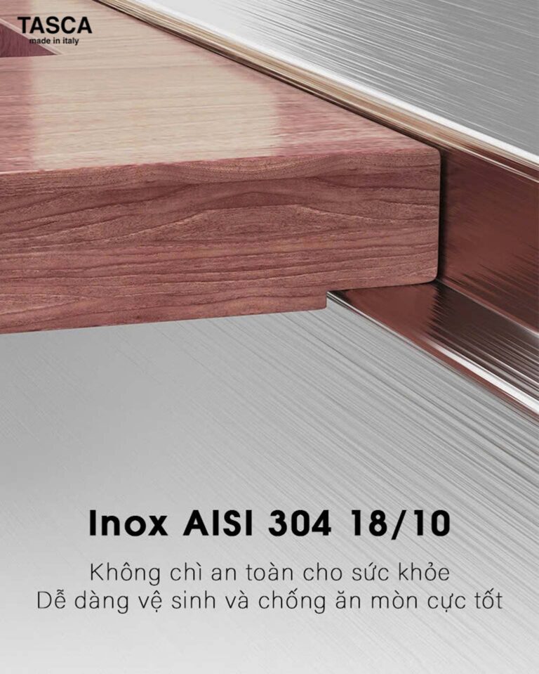 Chậu rửa bát inox NOBINOX TASCA PURA NT654U BA5000I - Ảnh 4