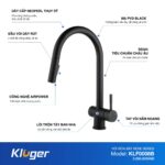 Vòi rửa bát KLUGER KLF0008SB - Ảnh 2
