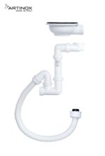 Chậu rửa bát inox NOBINOX ARTINOX NEWGO NA830 00008ALGI81 - Ảnh 4