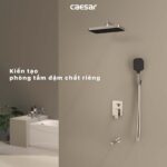 Vòi sen âm tường CAESAR BS659 nóng lạnh - Ảnh 12