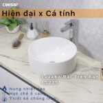 Chậu lavabo đặt bàn CAESAR L5225 - Ảnh 4