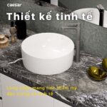 Chậu lavabo đặt bàn CAESAR L5225 - Ảnh 13