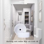 Chậu lavabo đặt bàn CAESAR L5225 - Ảnh 7
