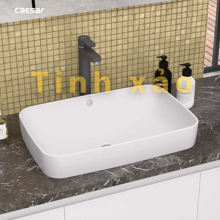 Chậu lavabo đặt bàn CAESAR L5262 - Ảnh 15