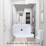 Chậu lavabo đặt bàn CAESAR L5262 - Ảnh 7