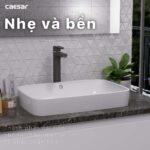 Chậu lavabo đặt bàn CAESAR L5262 - Ảnh 18