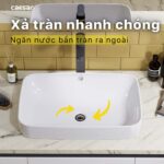 Chậu lavabo đặt bàn CAESAR L5262 - Ảnh 19