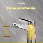 Vòi lavabo CAESAR B119C nước lạnh - Ảnh 9