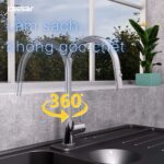 Vòi rửa bát CAESAR K079C lạnh rút dây - Ảnh 4