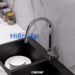 Vòi rửa bát CAESAR K079C lạnh rút dây - Ảnh 6