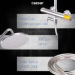 Vòi sen cây Caesar S1038S nhiệt độ - Ảnh 15
