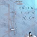 Vòi sen cây Caesar S1038S nhiệt độ - Ảnh 5