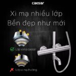 Vòi sen cây Caesar S1038S nhiệt độ - Ảnh 11