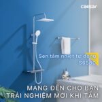 Vòi sen cây Caesar S658C nhiệt độ - Ảnh 3