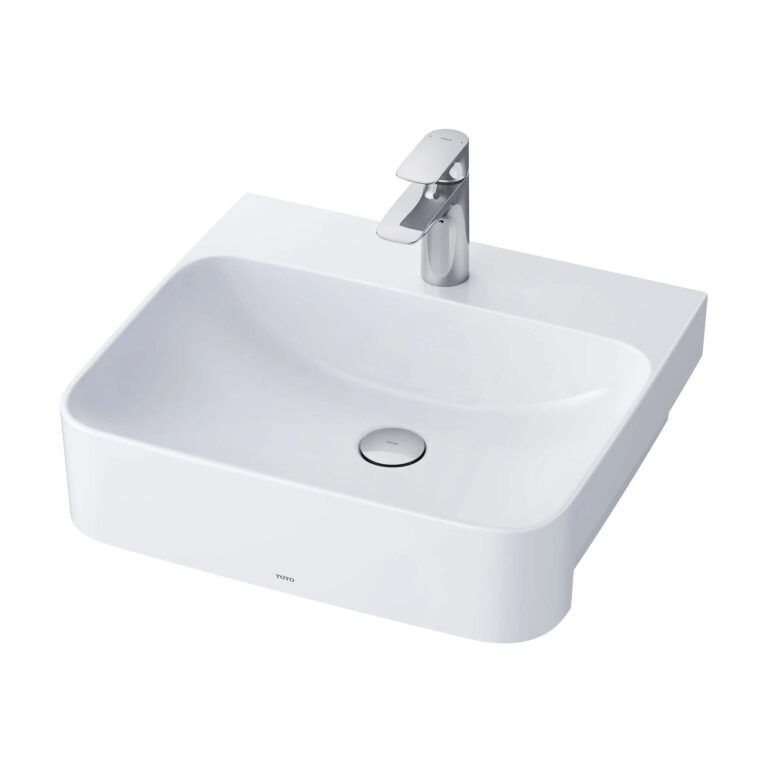 Chậu lavabo bán âm TOTO LW1315CBVN