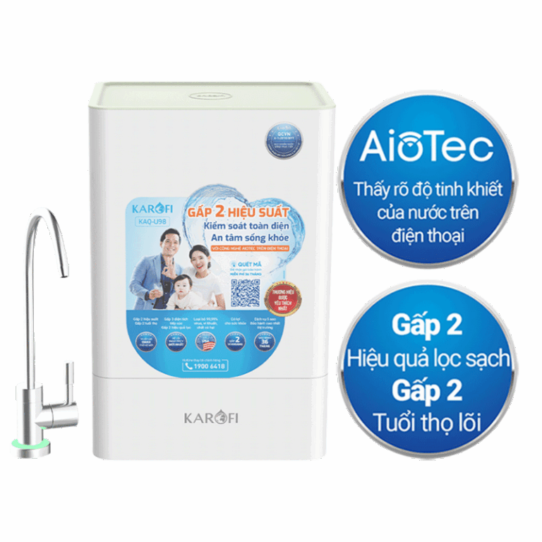 Máy-lọc-nước-Karofi-KAQ-U98-vòi-led-10-lõi-đặt-gầm