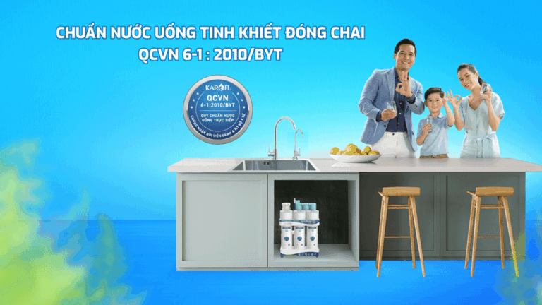 Tiêu-chuẩn-nước-uống-đóng-chai-Máy-lọc-nước-Karofi-KAQ-U95-PRO